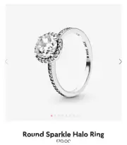 genuine pandora ring size 48