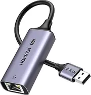 UGREEN USB 3.0 to 2.5Gbps Ethernet Adapter Aluminum, Portable Type A Rj45 Converter Wired Internet LAN Connector Compatible with PC, Laptop, Desktop, Switch, Router