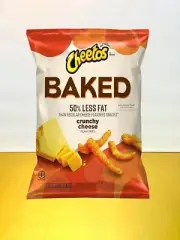 〽️New Exclusive Cheetos Baked 50% Less Fat Crunchy Fresh Cheese Chips 8oz