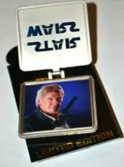 2015 Disney Star Wars Han Solo Frame The Force Awakens Hinged Pin Limited