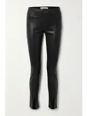 [L'AGENCE] L'AGENCE - Jyothi Coated High-rise Skinny Jeans - Black - 28 28 Black