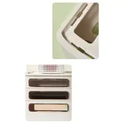 Router Storage Box Multi Hole Detachable Design Plastic Anti Drop Cable US