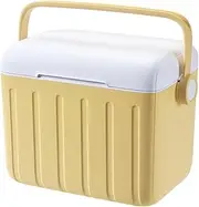 Folpus Insulated Cooler Box Ice Box with Handle Personal Ice Retention Cooler Container for Travel Fishing Barbecue Commercial Party