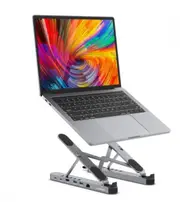 mbeat Stage P5 Portable Laptop Stand with USB-C Docking Station Foldable and Adjustable Design USB-C HDMI Port Lan 1000Mbps