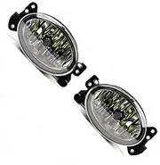 Compatible With Benz For SL55 For AMG 2006 2007 2008 2009 2010 2011 Front Fog Driving Lamp Bumper Light (Without Bulbs) 1698201556 1698201656 Car fog light components(Left 1698201556)