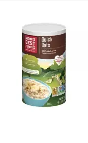 Mom's Best Oats Quick Whole Grain 16 oz (Pack of 6)