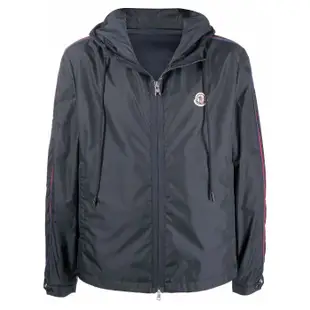 MONCLER NECKER GIUBBOTTO 男款風衣外套深藍色 現貨在台 台北實體店安心購1A000856835