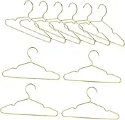HAPINARY Dog Hangers for Clothes 10 Pcs Mini Hangers Clips Sturdy Metal Construction Safe for Pet Clothing
