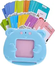 SUPVOX 1Set Talking Flash Cards Learning English Reading Machine for Material Educational Preschoolers Includes Cards for Cognitive Development