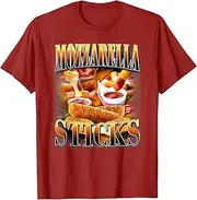 [JIAGANYI] Mozzarella Sticks Weird Funny Oddly Specific Dank Meme T-Shirt