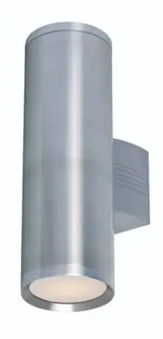 Maxim 86102 Lightray 15" LED Wall Sconce - Brushed Aluminum