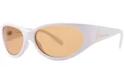 Versace VE4386 401/7 Sunglasses Men's White/Orange Oval Shape 62mm