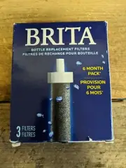 Brita 6-Pack Water Bottle Replacement Filters