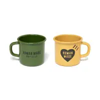 在飛比找Yahoo!奇摩拍賣優惠-【熱賣精選】現貨HUMAN MADE ENAMEL MUG愛