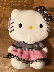 NEW HELLO KITTY PUNK Series 2 8" PLUSH, GREAT VALENTINES GIFT!