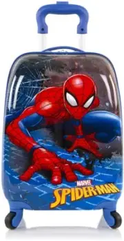 Marvel Spiderman Kids Carry On Luggage 18" Hard-Side Suitcase With Wheels New