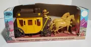 Wells Fargo STAGECOACH Wild West Playset #7665 NIB Indians made in USA