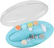 WOONEKY Nail Grinder Charging Armor Electric Nail File Kit Manicure Set Portable