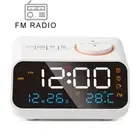 LED Alarm Clock for Bedside Wake Up. Digital with Temperature Thermometer .