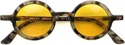 [LONDON MOLE] Eyewear | Moley Sunglasses | Round Glasses | Fashion Brand | UV400 Protection | Men's Women's Unisex | Spring Hinges |