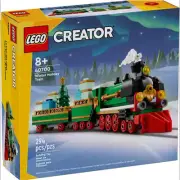 LEGO 40700 Creator Winter Holiday Train Christmas Toy 294 pieces limited edition