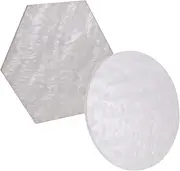 HONMEET Diy Manicure Essential Resin Nail Art Display Board Nail Holders Large Polish Palette for