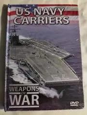 US Navy Carriers: Weapons of War (2006 documentary) FS DVD & 25-page booklet