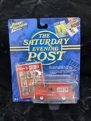 JOHNNY LIGHTNING - THE SATURDAY EVENING POST - 1955 FORD PANEL DELIVERY DIE-CAST