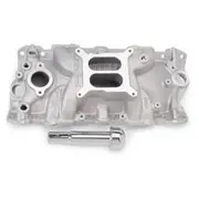 Edelbrock Performer Intake Manifold With Oil Fill Tube - Chevrolet Small Block, ED2703