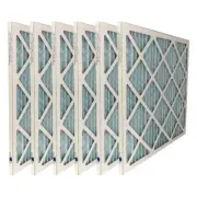 Filters Fast 20x24x1 Pleated Air Filter (6 Pack), Merv 11 | 1" AC Furnace