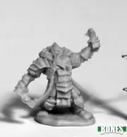 THAIN GRIMTHORN, DWARF CLERIC Reaper Miniatures Dark Heaven Bones REM77213 D&D