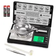 High Precision Milligram Scale,50G/0.001G Digital Mini Pocket Gram Scale,Mg Scal