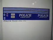 Fairfax County Virginia Police Patrol Car Decals 1:64 two for one money