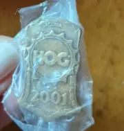 2001 Laconia HOG Harley Davidson NOS Double Pin