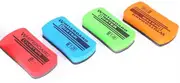 Dry Eraser Board Erasers for White Board It Measures 10.7 x 5.7 x 2 cm. The Magnetic Design Means You can Leave it on Your Magnetic whiteboard for Easy Accessibility. Pack of 12pcs
