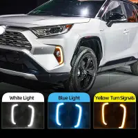 在飛比找Yahoo!奇摩拍賣優惠-TOYOTA RAV4 5代 19-24年RAV4 日行燈 