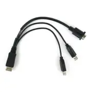 TYAN FRU-CS-0250 422T47600011 External Display Port cable with 1*VGA 2*USB Ports