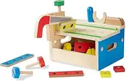 Melissa & Doug Hammer and Saw Tool Bench | Pretend Play | Play Set | 3+ | Boy or Girl