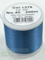 Madeira Rayon 40 #1376 ARTIC SKY 200m Machine Embroidery Thread