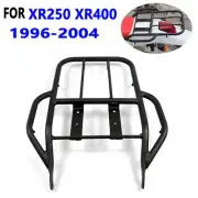 Rear Seat Luggage Rack Back Carrier For Honda XR250 250R XR400 1996-2004 Black