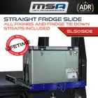 MSA 4x4 SL50 Side Straight Fridge Slide 4WD Offroad Freezer Camping Tour Caravan