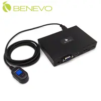 在飛比找PChome24h購物優惠-BENEVO 雙介面HDMI/VGA影音切換轉雙HDMI分配