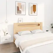 vidaXL Wall-mounted Bedside Cabinets 2 pcs High Gloss White 50x36x25cm