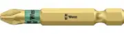 4x Wera POZIDRIV DRIVER BITS Hardwearing Diamond Coating*German Brand-PZ1 Or PZ3