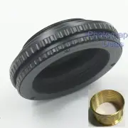 M42 to M39 10mm-15mm Adjustable Focusing Helicoid Adapter 10-15mm Macro Tube