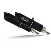 Silencer Slip-On GPR Furore Nero Homologated for Kawasaki 1400 ZZR 2006-2007
