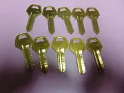 10 KEYS CORBIN 1001 GH KEYS BLANKS UNCUT LOCKSMITH