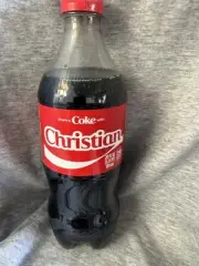 Share A Coke with Christian 2025 Personalized Gift Coca Cola Bottle 20oz