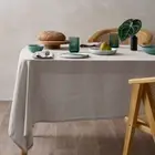 Natural French Linen Tablecloth 150cm x 300cm Vintage Design Homewares
