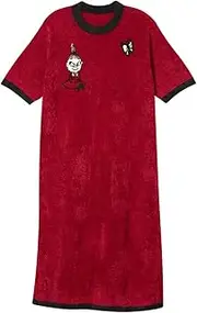 [une nana cool] Unanakool LP7700 Women's Room Wear, Moomin Collaboration, Smooth and Fluffy Dress